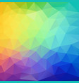 polygon background vector image vector image