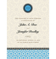ornamental background and frame vector image vector image