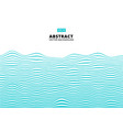 abstract blue lines wave wavy stripes pattern vector image