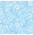 beautiful floral paisley seamless vector image