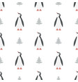 christmas seamless pattern with the image vector image