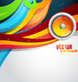 music art design vector image