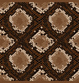 snake skin seamless pattern texture background vector image