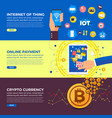 internet business marketing vector image