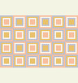 abstract geometry in retro colors geometric vector image