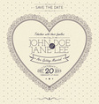 elegant invitation card template vector image vector image