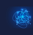 abstract line background futuristic concept vector image
