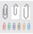 clip attached vector image