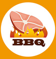 delicious barbecue vector image vector image