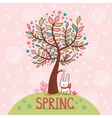 spring card vector image