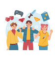 geek day concept vector image vector image