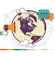 infographic design template vector image