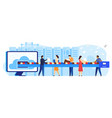 cloud file document data storage concept flat vector image