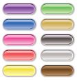gel lozenge glow vector image vector image