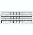 old grunge movie film long strip filmstrip frames vector image vector image