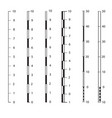 map scales graphics for measuring distances vector image vector image