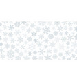 christmas background snowflakes vector image