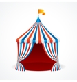 circus tent vector image