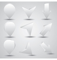 3d icons vector image vector image