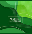 colorful liquid and geometric background vector image vector image