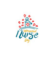 international nurse day vector image