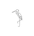 single continuous line drawing adorable vector image