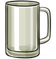 beer glass vector image vector image