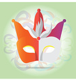 carnival mask vector image