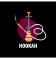 logo hookah vector image