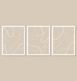 set of stylish abstract backgrounds vector image vector image
