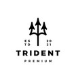 trident logo icon vector image