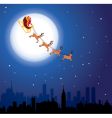 christmas background vector image vector image