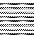 seamless geometric curl pattern waves vector image vector image