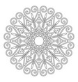 coloring book page vintage decorative elements vector image vector image