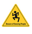 funny road sign for bar or night club vector image