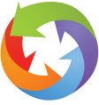 icons and logos vector image vector image