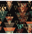 tribal ethnic seamless pattern with geometric vector image