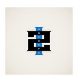 logo with the number 21 and a vertical vector image