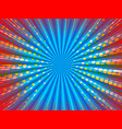 comic explosion horizontal background vector image vector image