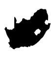 map of south africa vector image