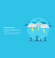 brain storm concept vector image vector image