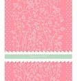 pink background for valentine day card vector image