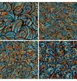 seamless wave pattern vector image