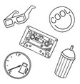 patch set on white background vector image