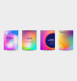 cover design dynamic background vector image vector image