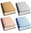 vintage books vector image