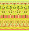 tribal seamless pattern vector image vector image