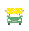car wash icon vector image