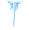 icicles cluster isolated vector image vector image