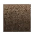 antique brass camo abstract low polygon background vector image vector image